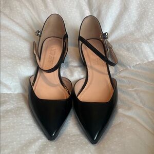J. Crew Black Pointed Toe flats